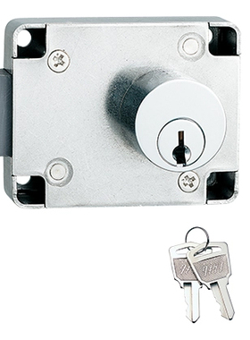 C-133-1-300 -700 -2-TAK80 带锁芯弹簧锁 TAKIGEN泷源 日本进口