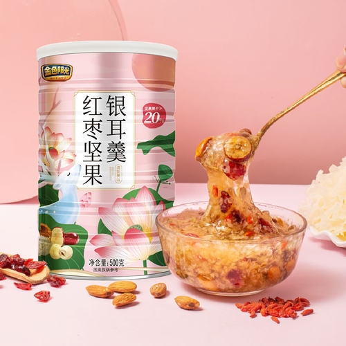 松鼠驿站坚果藕粉银耳羹