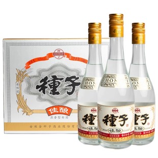 金种子酒种子佳酿46度500ml浓香型纯粮食白酒整箱8瓶正品安徽名酒