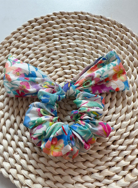 英国liberty高支棉蝴蝶结发圈proposal甜美发绳