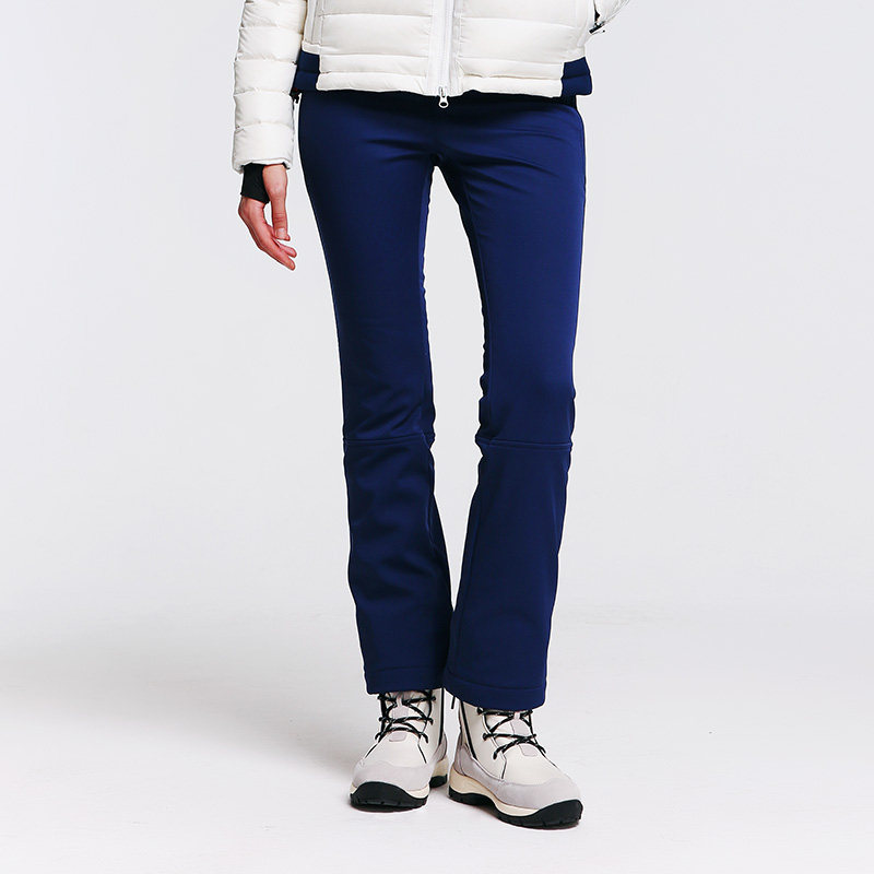 显瘦高腰加绒防水滑雪裤