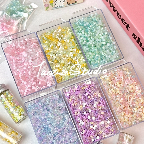 Стеклянные бусины, аксессуар ручной работы, браслет, ожерелье, аксессуары