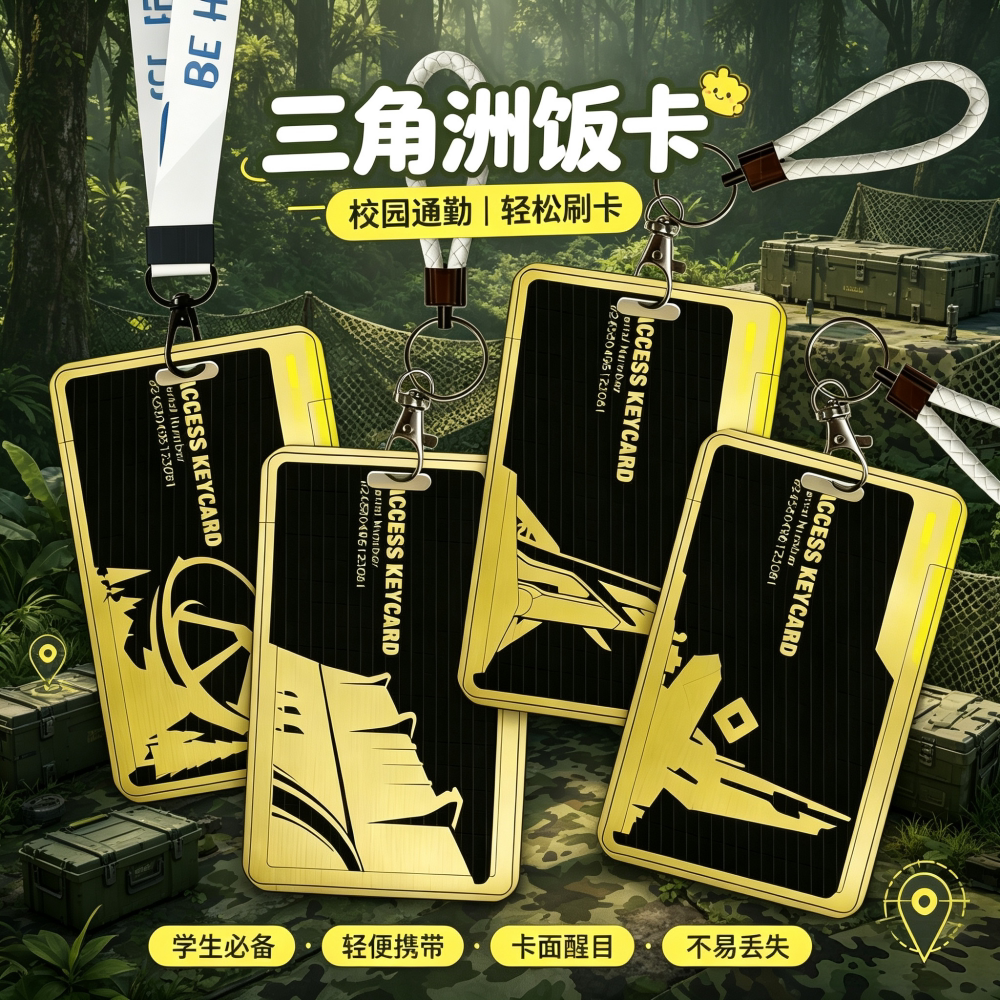 三角洲行动总裁会客厅挂绳卡套