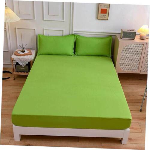 King Size bed sheets fitted sheet pillow cases 床笠 枕套