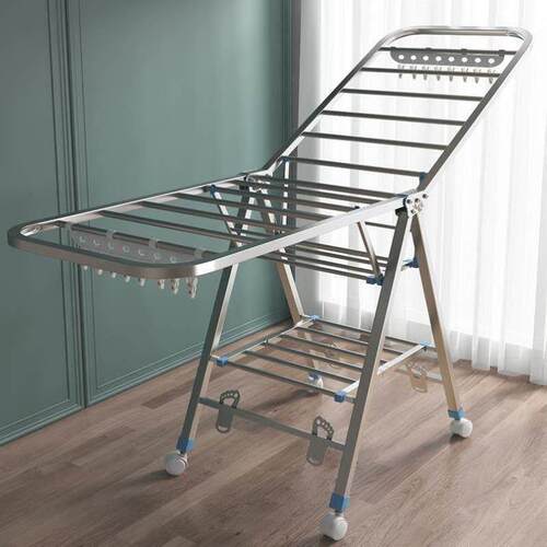 clothes drying rack fold laundry garment dryer hanger 杆衣架