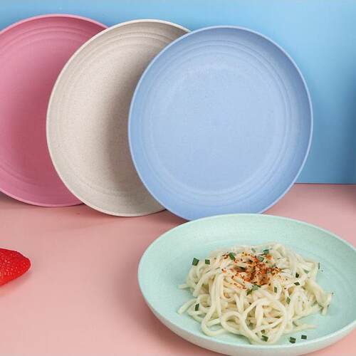 Plates, dishes, tableware, round bowls, small plastic plates