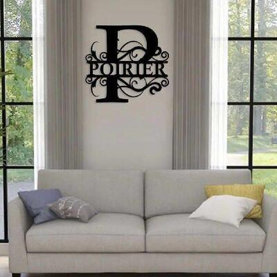 Personalized Metal Sign Vintage Metal Sign Elegant Metal