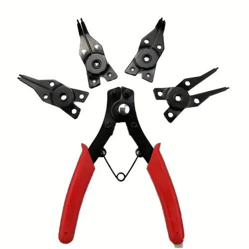 4-In-1 Circlip Pliers Set Snap Ring Pliers Multi Crimp Remov