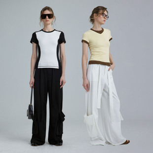 多口袋特色设计感休闲裤 1747 卫裤 工装 可拆卸腰带