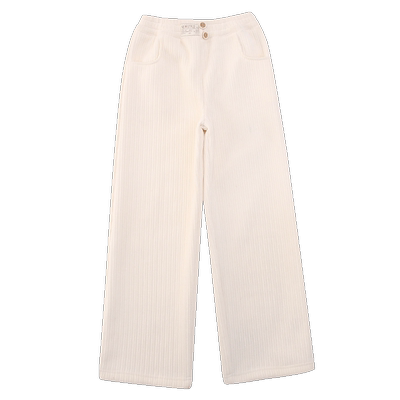 网红潮品垂感高级阔腿裤一体绒