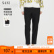 女舒适长裤 SANI商场同款 高腰通勤休闲易打理显瘦小脚休闲裤 秋冬
