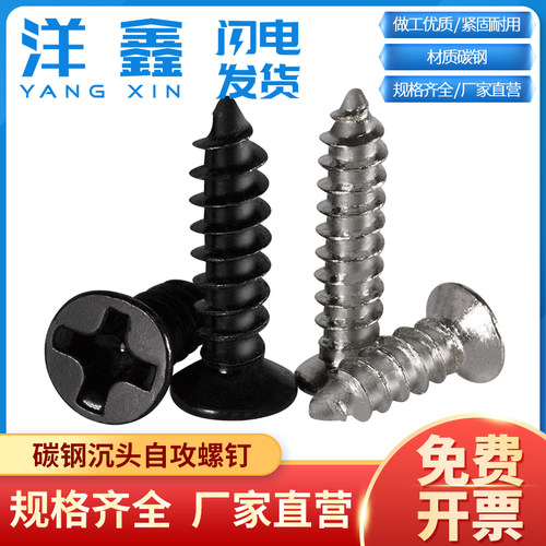 黑色沉头微型电子笔记本小螺丝钉