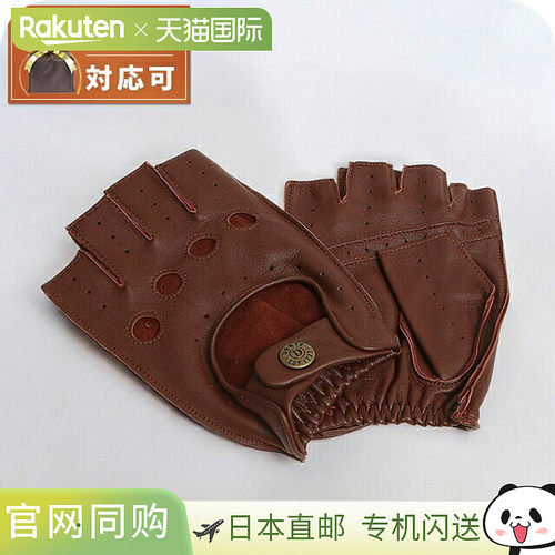 日本直邮Dents SNETTERTON 手套 无指手套 5-1009-ENGTAN-L 男士