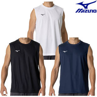 NaviDry 背心T恤 Mizuno美津浓 短袖 2025SS 32MAC199 男款