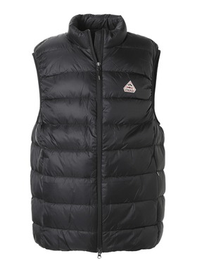 PYRENEX 男款黑色羽绒背心ARIAL VEST秋冬保暖马甲轻便舒适hmy027