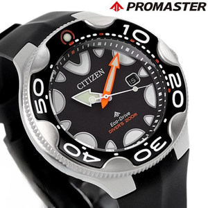 西铁城男士运动腕表Promaster Dive潜水200m防水光动能手表 BN023