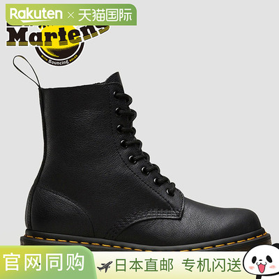 日本直邮Dr. Martens 1460 Pascal 8孔黑色弗吉尼亚靴 13512006