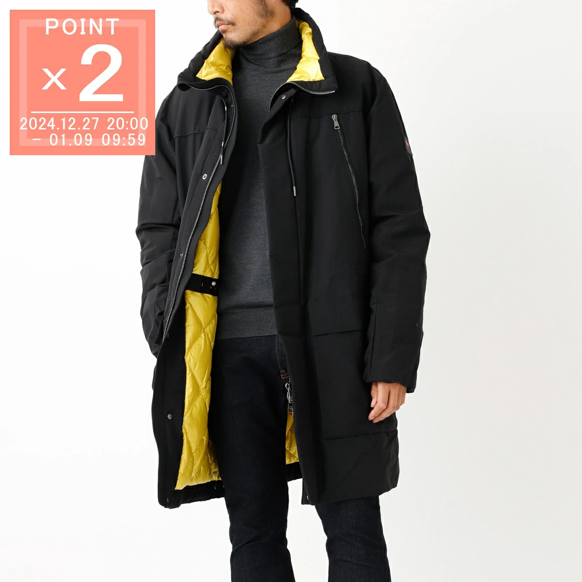 TATRAS 羽绒服 羽绒外套 黑色 mtla22a4160 d 01 黑色 ALTOBO