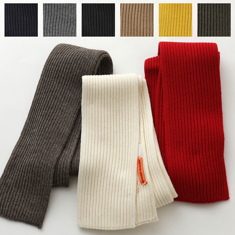 Andersen Andersen 围巾10种颜色女士男士SCARF纯新羊毛披肩
