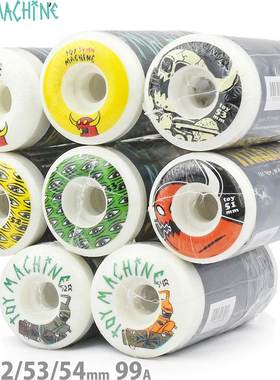TOY MACHINE滑板轮子滑板配件硬轮日本直邮51 52 53 54 mm99a