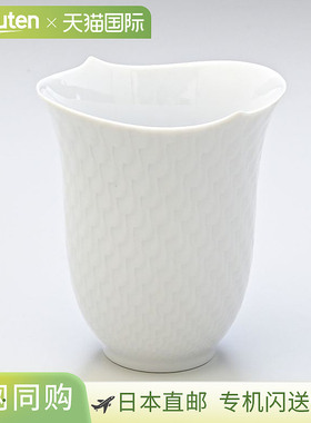 日本直邮MEISSEN德国梅森 WavePlay白色玻璃杯250ml000001-55404-
