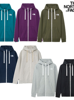 TheNorthFace北面日版24SS拉链连帽衫Full Zip连帽衫NT12442