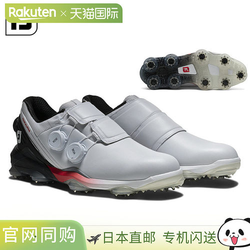 日本直邮FOOTJOY 男士软钉高尔夫球鞋TOUR ALPHA TRIPLE BOA （20