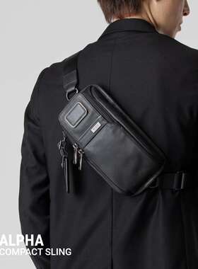 TUMI途明Alpha COMPACT SLING男士便携单肩斜挎包09603585DL3