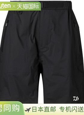 日本直邮Daiwa Wear DR-3726P RAINMAX 轻便短款雨裤 M 黑色
