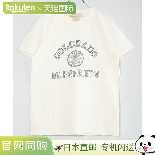 日本直邮REMI RELIEF SP 男士T恤上衣圆领印花图案复古风格 [RN30