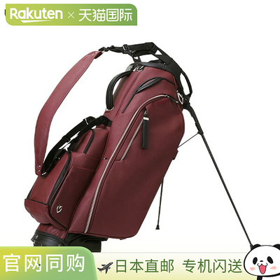 日本直邮vessel Player 5.0 Pro 支架球包 单肩背带 Merlot Singl
