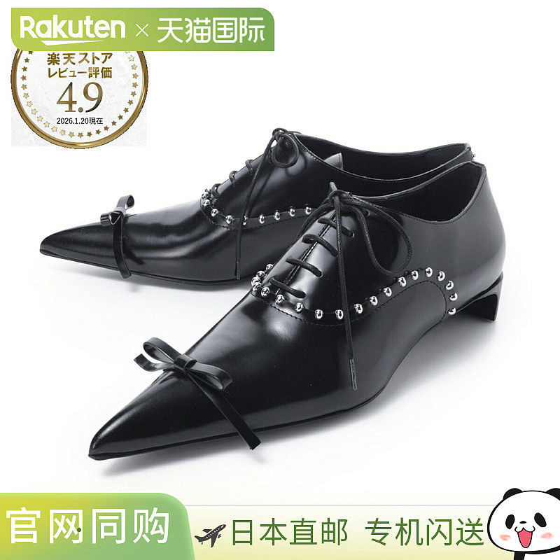 日本直邮JIL SANDER 黑色女士高跟鞋j16zj0021 p7032 001