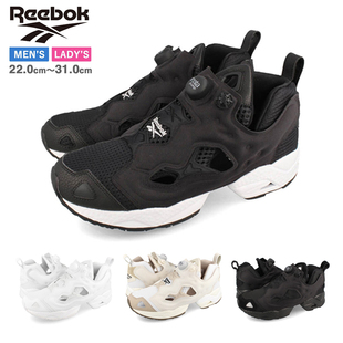 Reebok锐步运动休闲鞋男士女士舒适透气百搭Pump FURY正品直邮