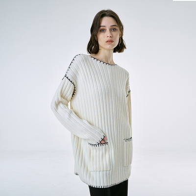 INSPIRE&STORIES宽松休闲毛衣