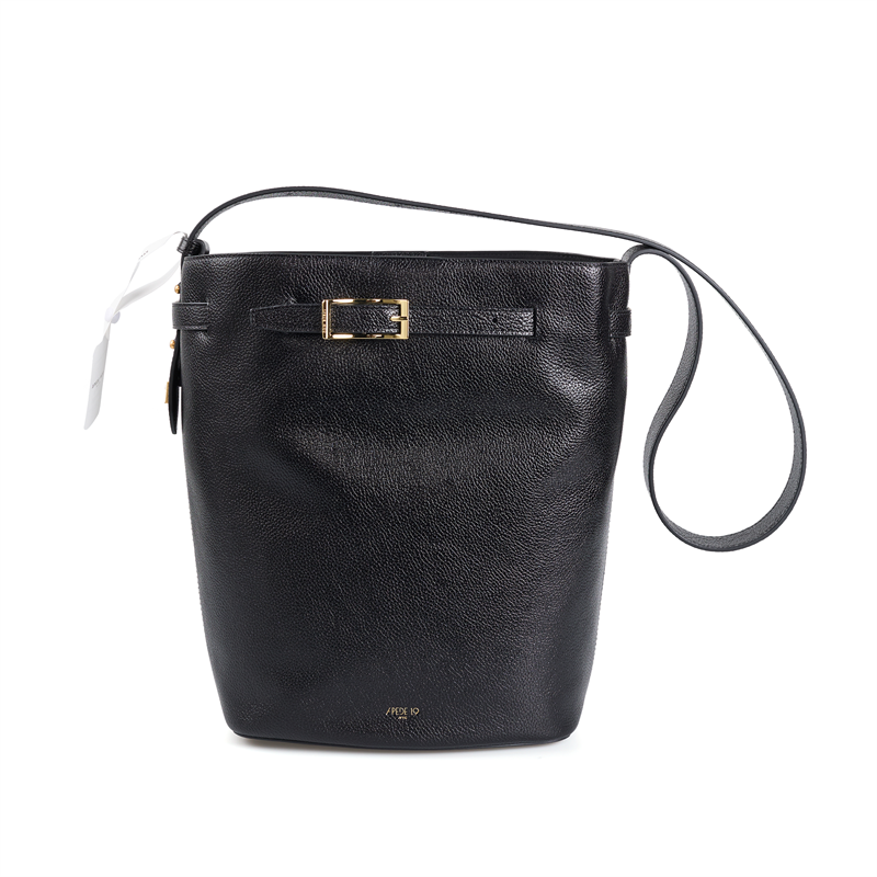 APEDE MOD 25秋冬女士简约百搭单肩背包水桶包银泰百货 301574