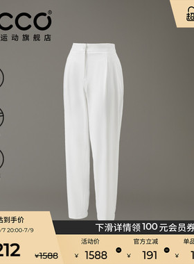 ECCO爱步高尔夫裤子 速干透气舒适高尔夫长裤女EG251P011