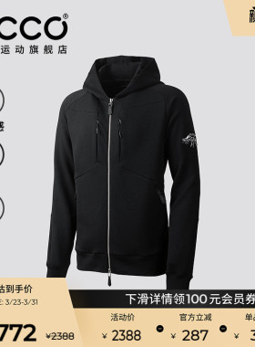 ECCO×白山联名胶囊系列 户外徒步透气百搭外套休闲衣男EW24AWT01