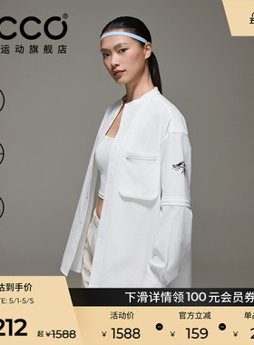 ECCOx白山联名胶囊系列防泼轻薄户外休闲衣男女同款EW251J012