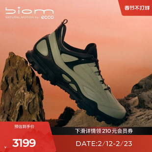 ECCO爱步登山鞋男款 户外山系越野徒步跑鞋 健步BIOMC踪迹803324