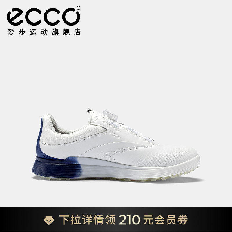 ECCO高尔夫球鞋男爱步 低帮防水透气运动球鞋 高尔夫S3系列102954