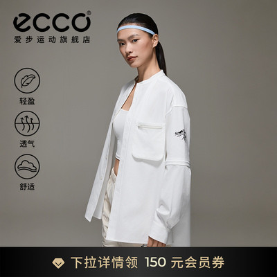 ECCOx白山联名胶囊系列防泼轻薄户外休闲衣男女同款EW251J012