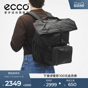 ECCO爱步背包男女 款简约时尚大容量通勤包 双肩包9108401