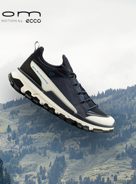 ECCO×白山联名系列 25新户外防水缓震登山鞋男 健步2.2TRL842364