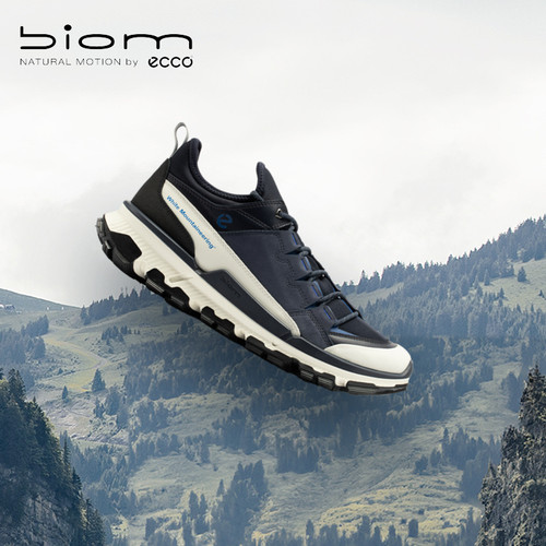 ECCO×白山联名系列 25新户外防水缓震登山鞋男 健步2.2TRL842364