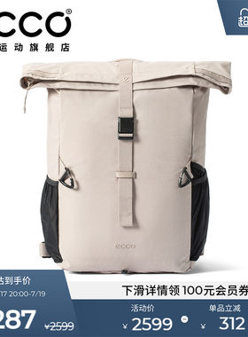 ECCO爱步双肩包男女 款简约时尚百搭大容量通勤包背包9108403