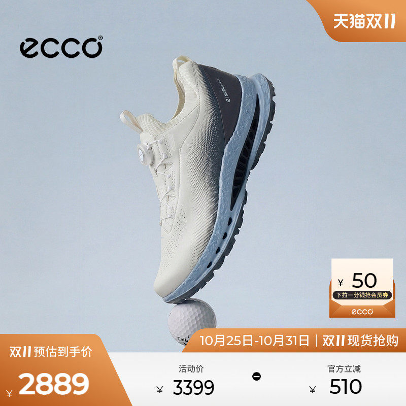 ECCO爱步高尔夫球鞋男 秋冬BOA系带支撑缓震GLOF BIOM C5 132624