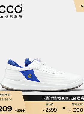 ECCO爱步高尔夫鞋男款缓震透气轻盈舒适 高尔夫核心 100834
