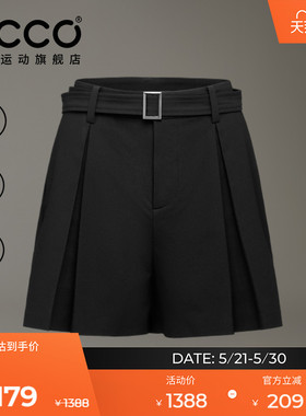 ECCO高尔夫短裤女款 2026新款简约舒适运动裤裙女EG261P044