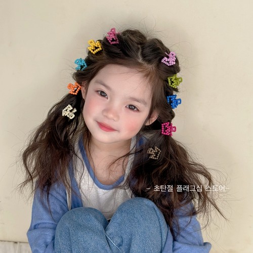 彩色抓夹儿童2024新款女童发夹