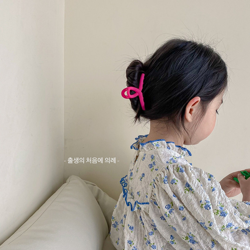 女童抓夹后脑勺小女孩发饰韩国宝宝发卡头饰鲨鱼夹子新款儿童发夹